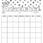 December Printable Calendar