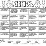 December Writing Prompt Calendar By Second In The South TPT