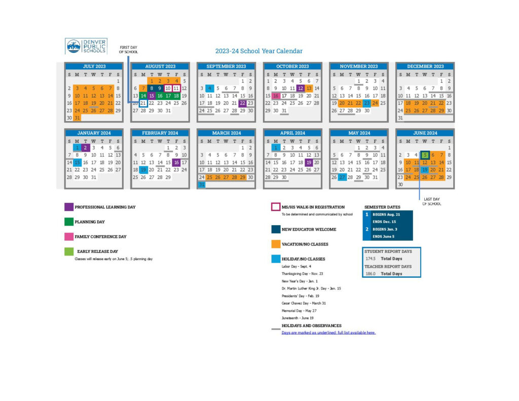 Denver Music Calendar 2025 Debra R Bryant