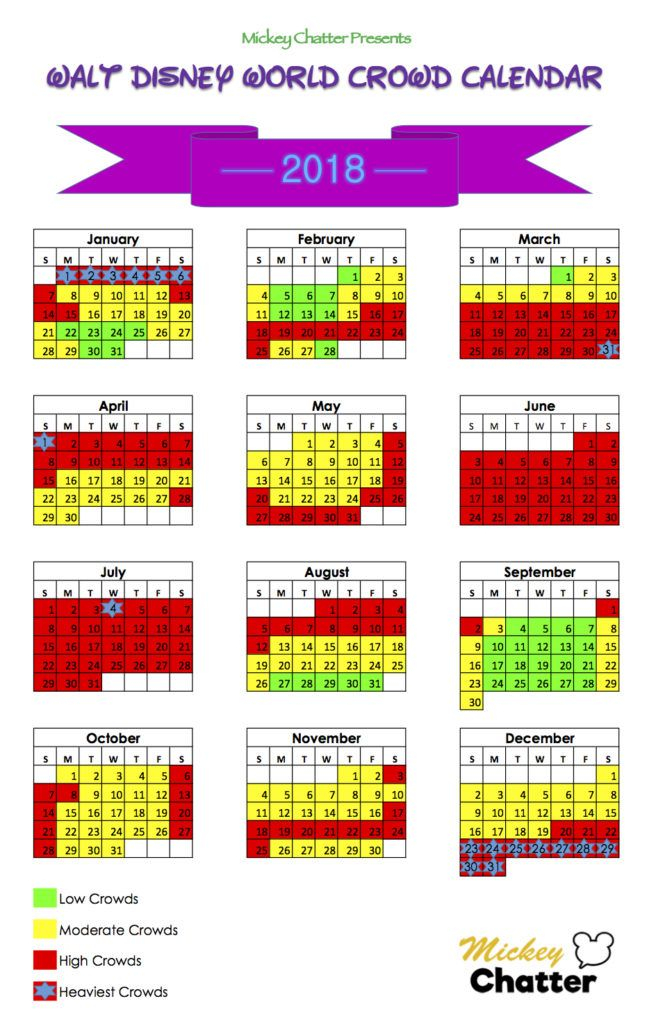 Disney Crowd Calendar September 2024 Kira Maxine