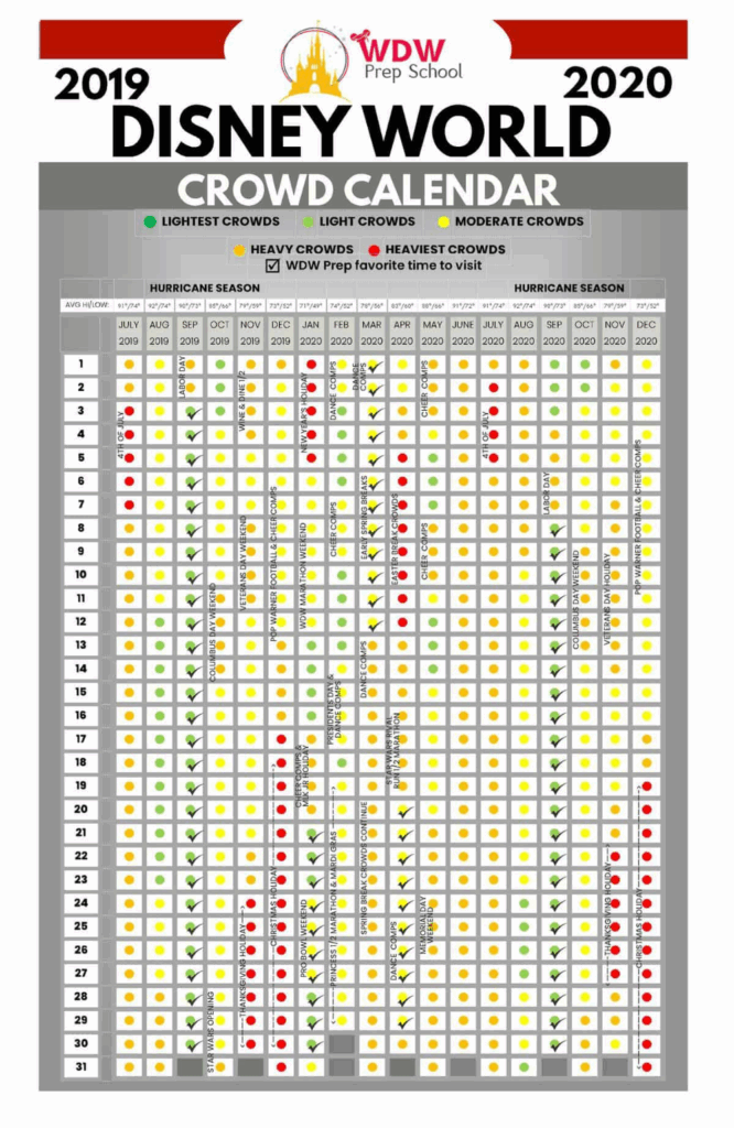 Disney World Crowd Calendar 2025 A Comprehensive Guide To Planning 
