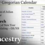 Double Dating Julian Calendar Or Gregorian Calendar Ancestry YouTube