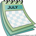 Download High Quality July Clipart Calendar Transparent PNG Images