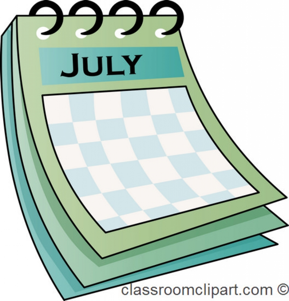Download High Quality July Clipart Calendar Transparent PNG Images 