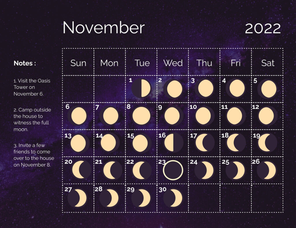 Editable November Templates In Word To Download