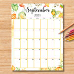 EDITABLE September 2023 Calendar Vertical Portrait Etsy M xico