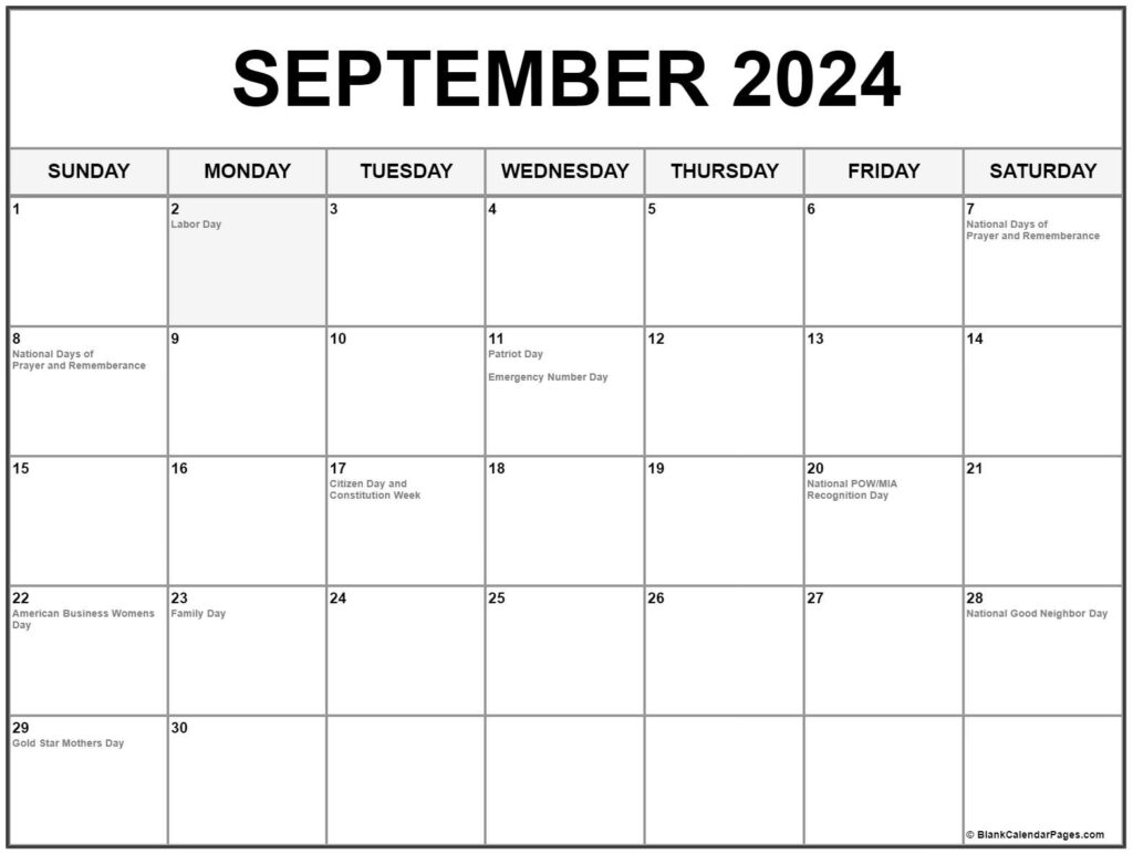 Events In September 2024 California Time Idelle Katharyn
