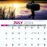 Fishing Calendar For July 2024 Printable Calendar 2025