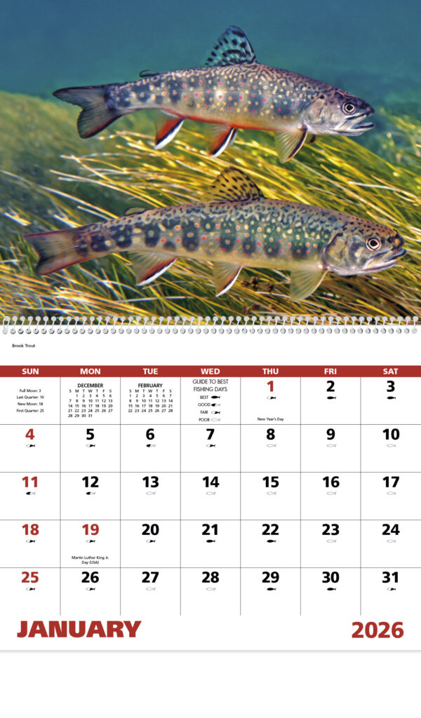 Fishing Calendar September 2025 James B Flanagan