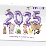 Free 2025 Telus Calendar Canadian Savers