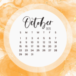 Free Download October Calendar Phone Wallpaper Entheosweb By