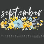 Free Download September Desktop Calendar Wallpaper Uppercase Designs