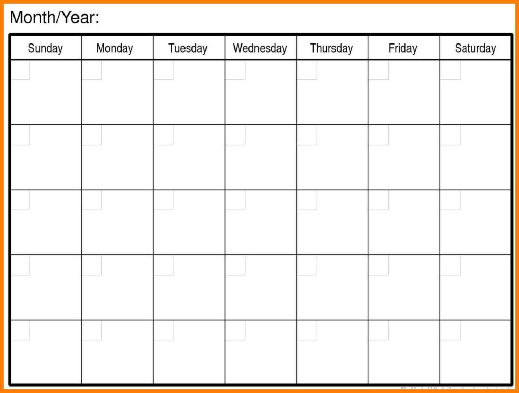 Free Printable Calendar Template Word Printable Templates