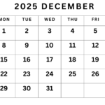 Free Printable December 2025 And January 2025 Calendars Printable Kim