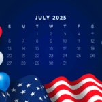 Free Printable July 2025 Calendar Template To Edit Online