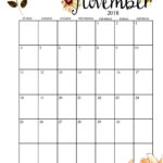 Free Printable November Calender Ad Quickly Efficiently Plan Update