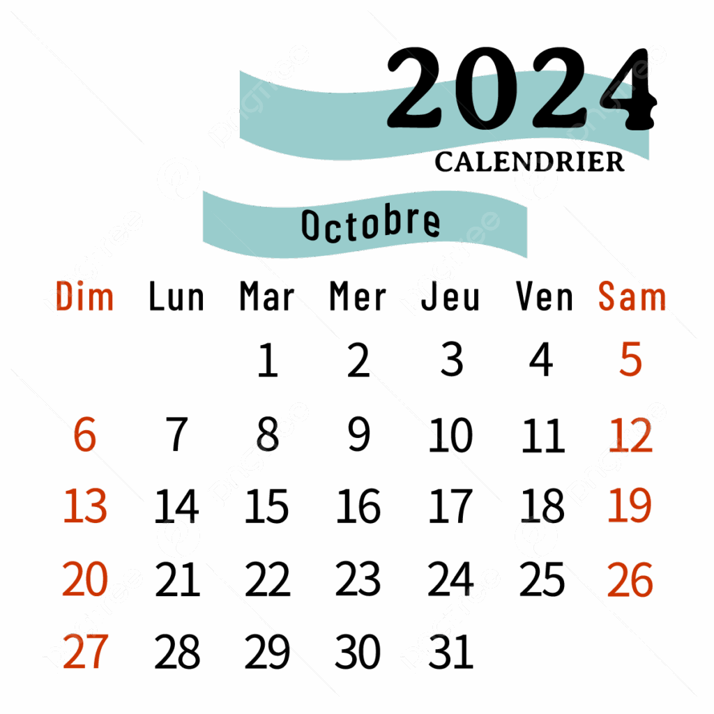 French Calendar 2024
