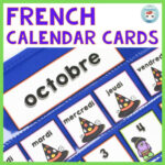 French October Calendar Cards OCTOBRE By For French Immersion TpT