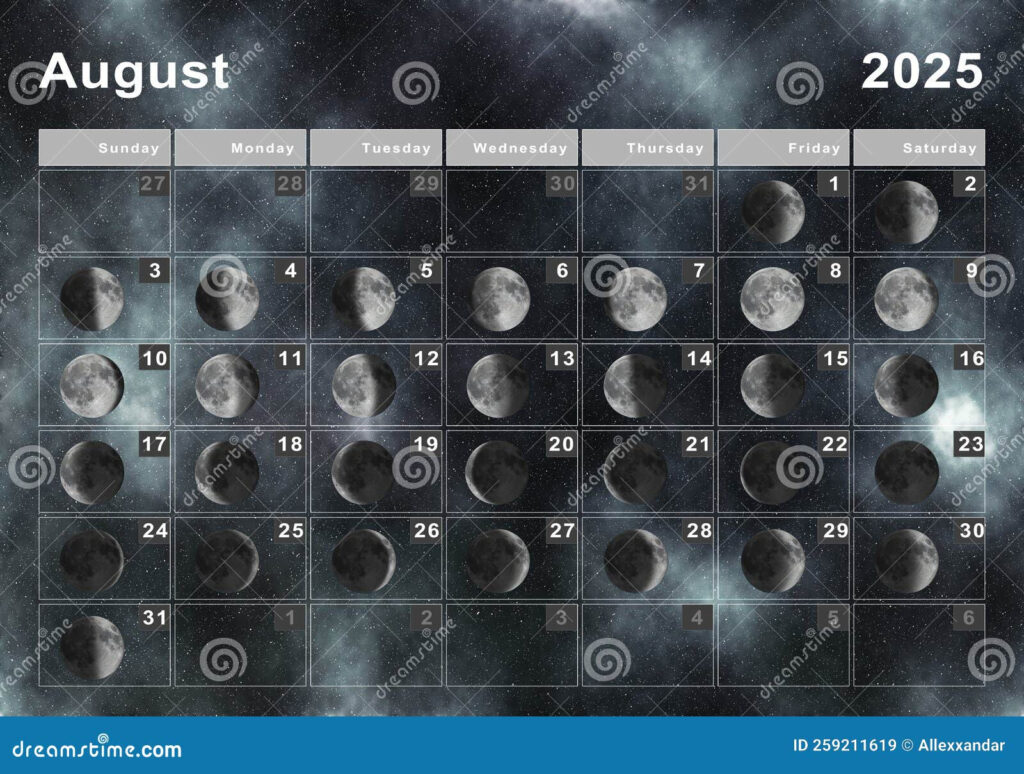 Full Moon August 2025 Jessica F Freitag