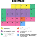 Funny December Calendar Odd Stuff Magazine