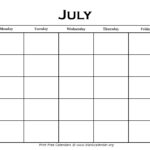 Give Me July Calendar Vevay Julissa