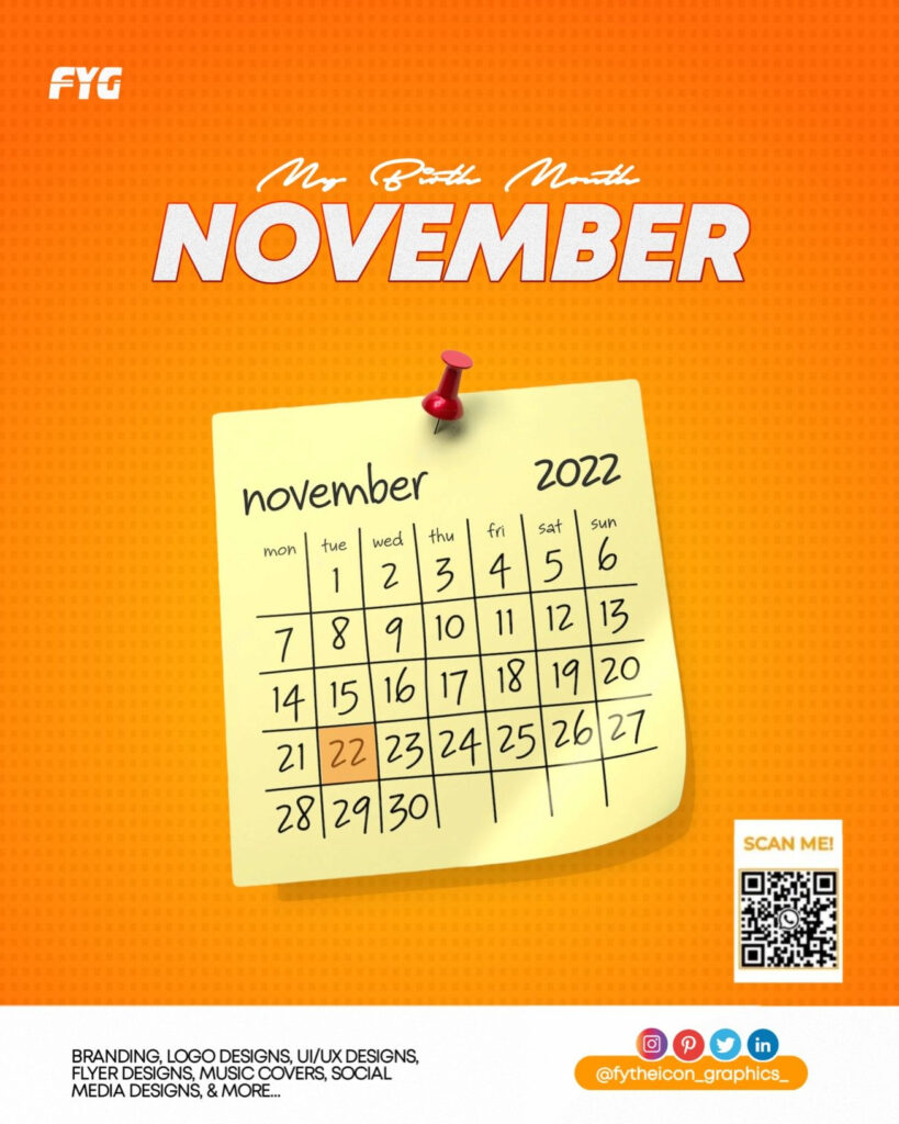 Give Me November Calendar Anatomy Drawing Lessons