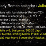 Gregorian Calendar Vs Julian Calendar