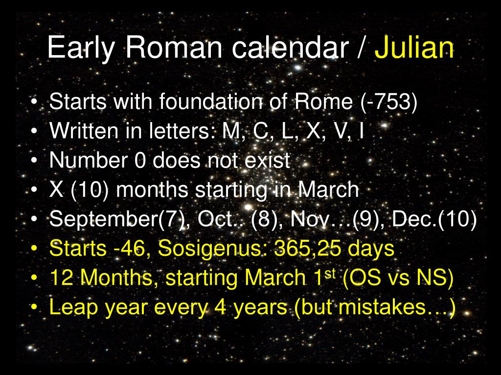 Gregorian Calendar Vs Julian Calendar
