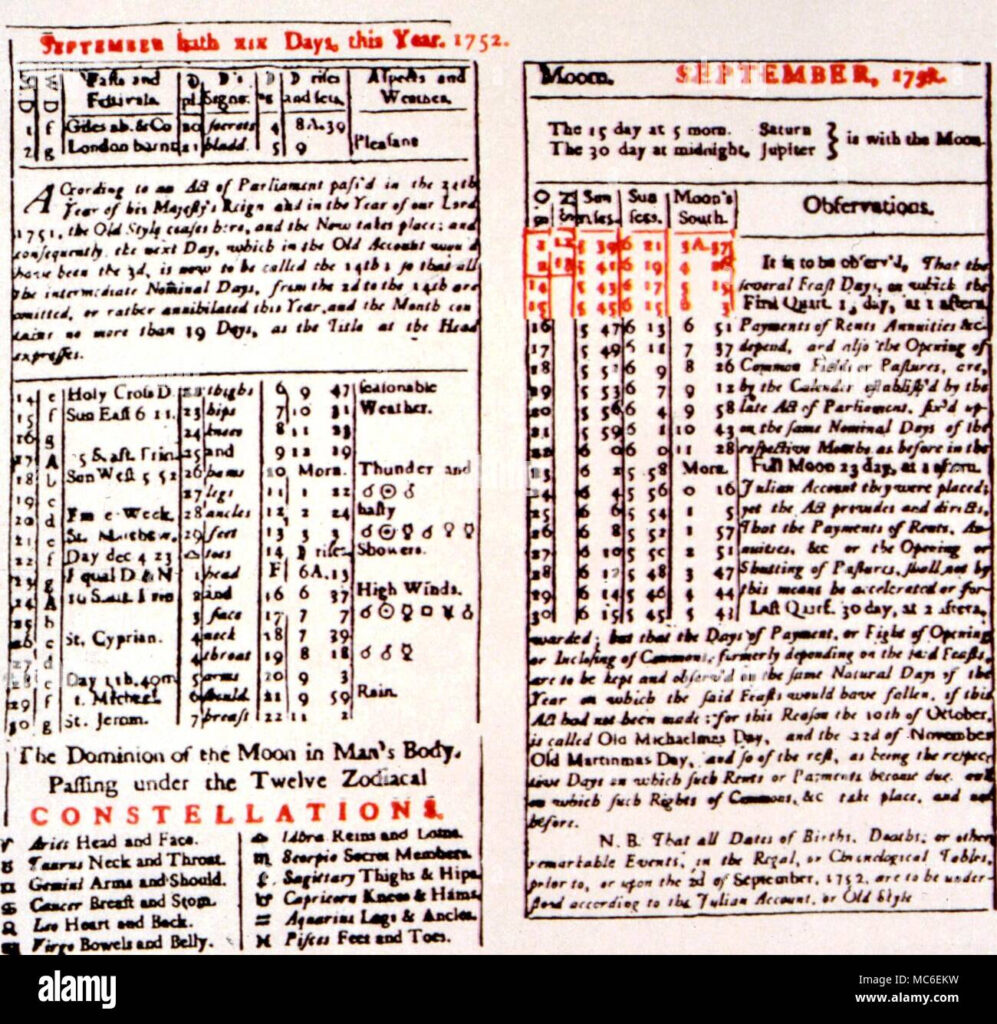 Gregorian Calendars Hi res Stock Photography And Images Alamy