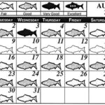 Gulf Coast Fisherman Monthly Fishing Calendar West Gulf