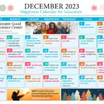 Happiness Calendar December 2025 Nora Thelma