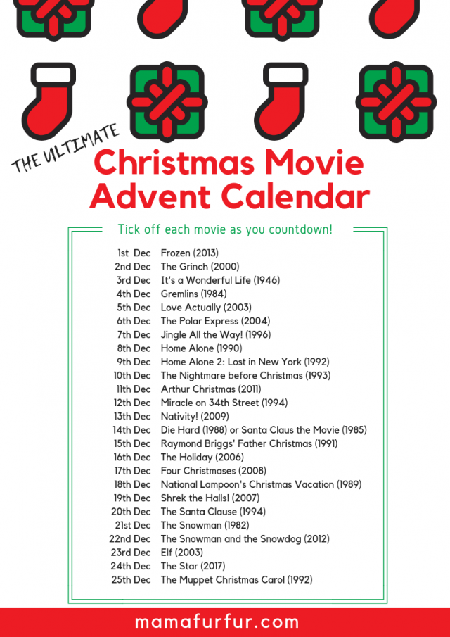 Holiday Advent Calendar Movie Dean Moorhouse