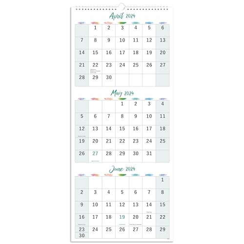 I Tested The 3 Month Vertical Calendar July September And Here 39 s Why It 