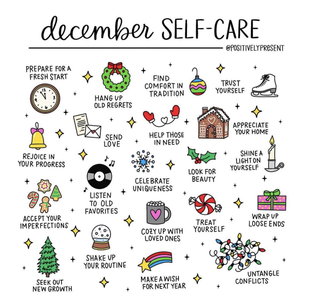 Josh Lockhart MC RCC CCC Wellness Wednesday December Self Care Ideas