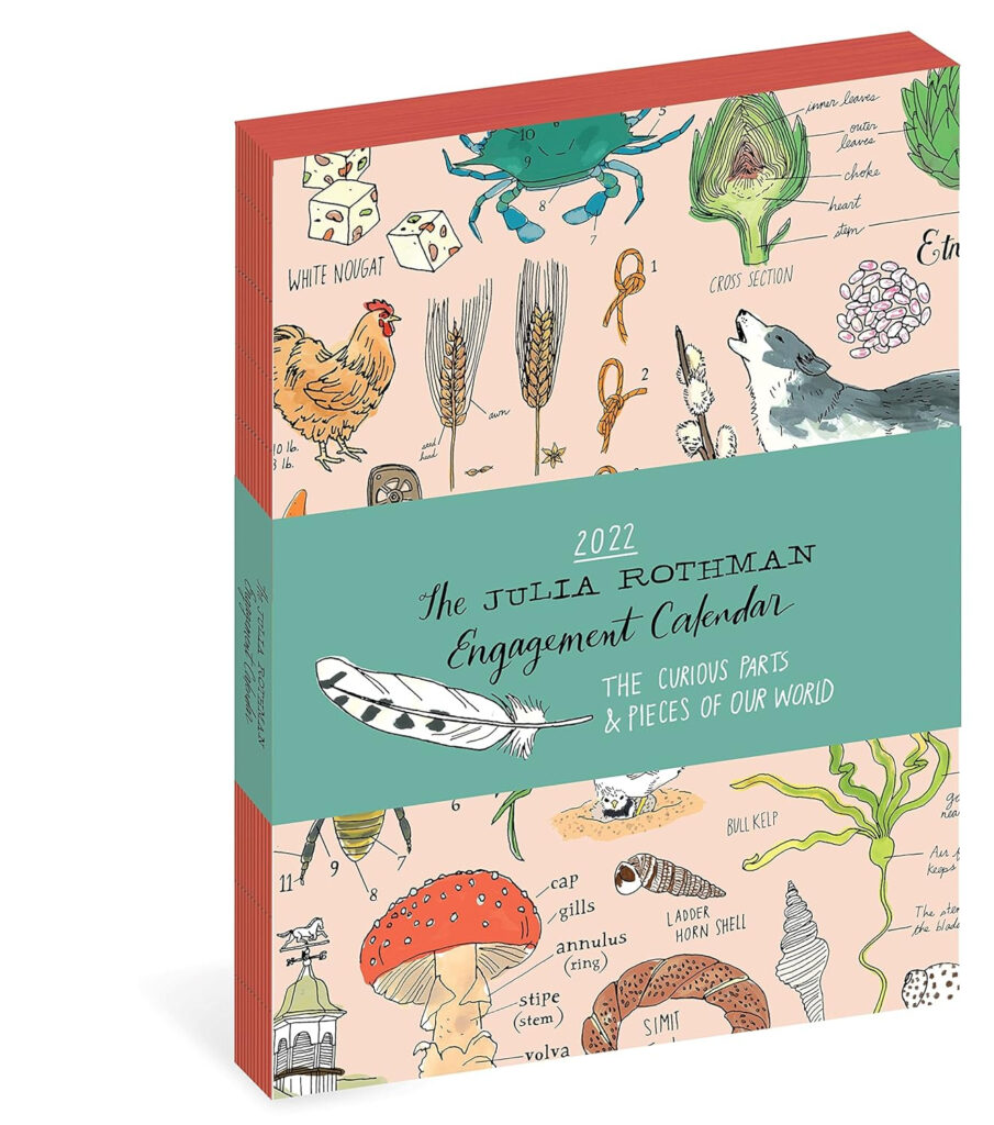 Julia Rothman Farm Food Nature Engagement Calendar 2022 Rothman 