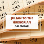 Julian To The Gregorian Calendar Where Are The Missing 10 Days
