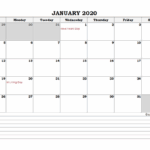 July 2020 Calendar Template For Word Pdf And Excel Free