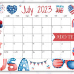 July 2023 Calendar Editable Printable Calendars AT A GLANCE