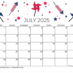 July 2025 Calendar Printable Monday Start Up Amy Ogden