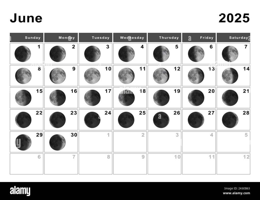 July 2025 Moon Phases Calendar Pat Layney
