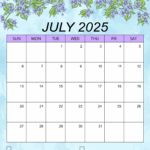 July 2025 Printable Calendar Free Download Asher Hayes