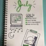 July Bullet Journal Calendar Printable And Enjoyable Learning