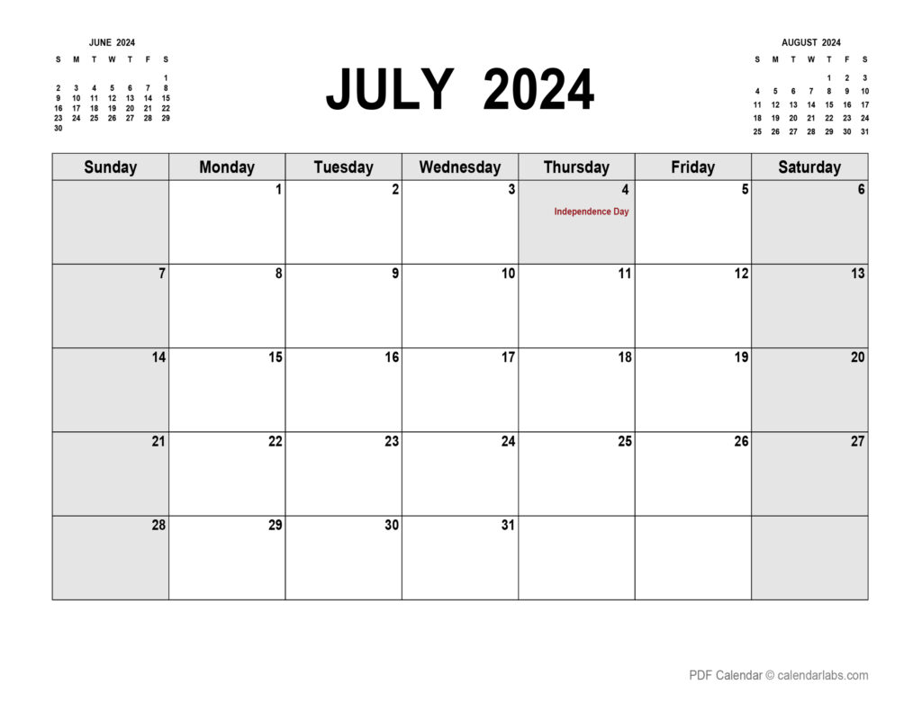 July Calendar 2025 Printable Pdf Free Wren Salsabil