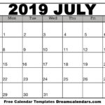 July Free Printable Calendar