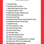 July Holidays 2025 Unique Fun Holidays So Festive July Holidays