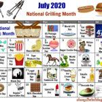 July National Calendar Sibel Drusilla