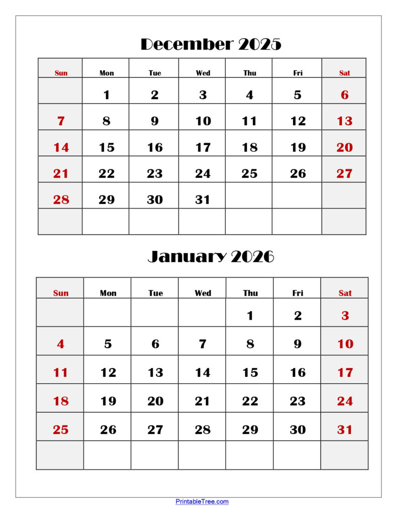 July To December 2025 Calendar Printable PDF Six Months Calendar