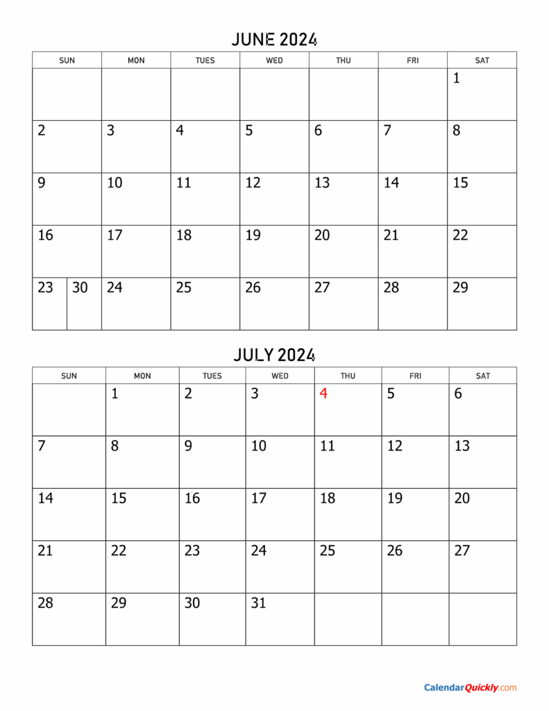 June July Calendar 2025 Pdf Lauren C Agnew