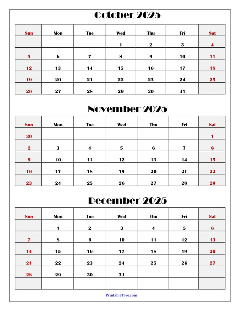 June To September 2025 Calendar Printable PDF Four Months Calendar