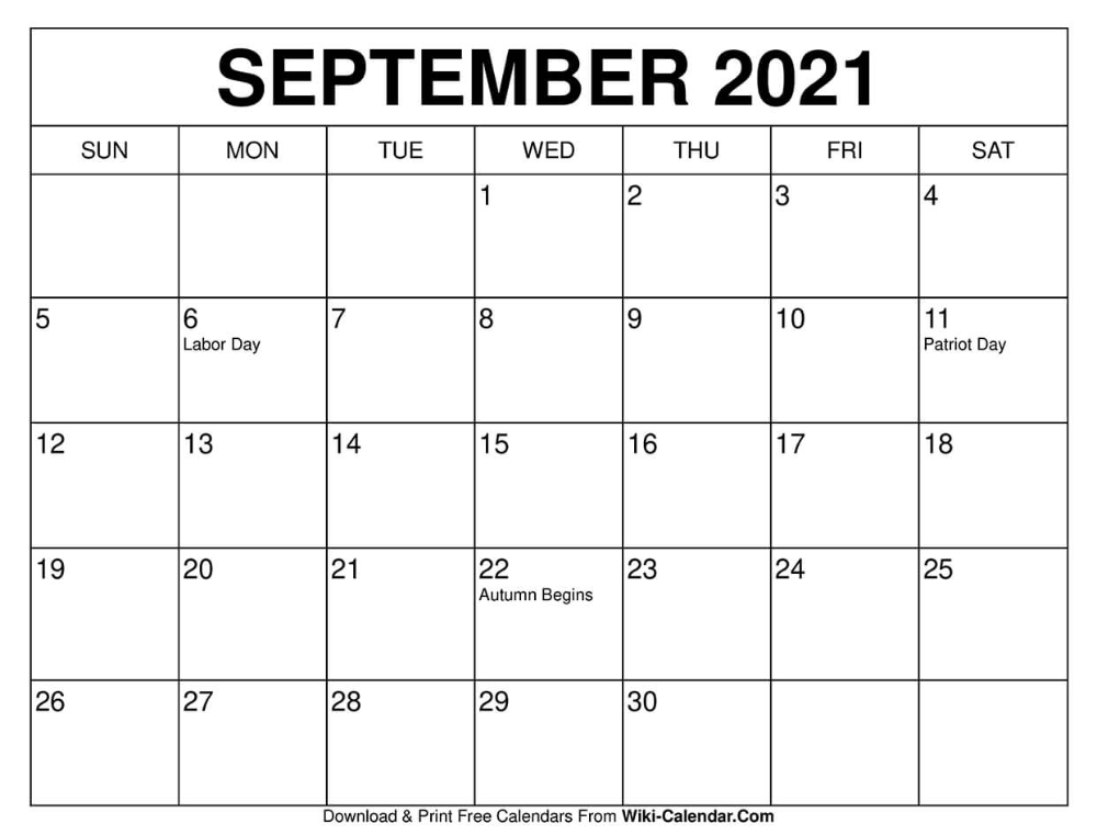 Labor Day 2021 Calendar Printable Word Searches